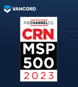 Vancord Named on Managed Service Provider 500 banner