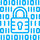 data protection and encryption icon