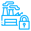 ics security and ot protection icon