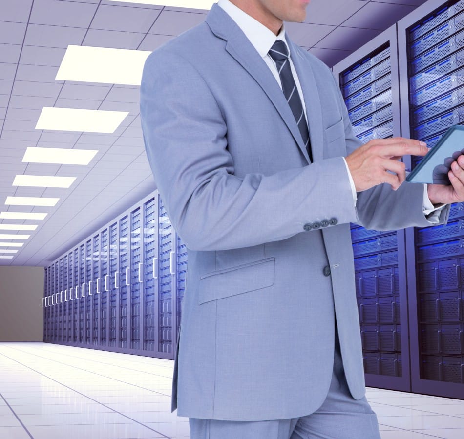 network presenting finger suit shirt