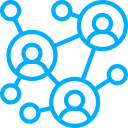 network segmentation and monitoring icon