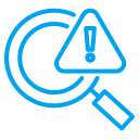 risk and gap analysis icon