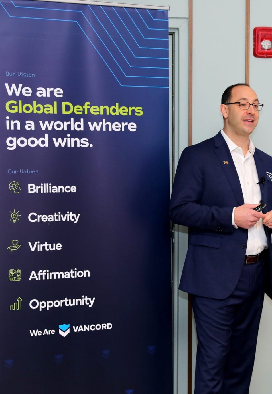 Vancord benefits and values banner