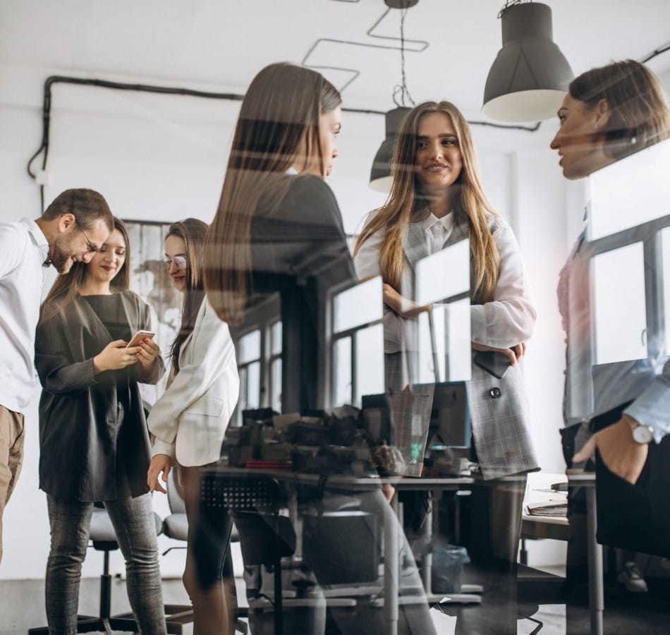 faq and onboarding people working in office