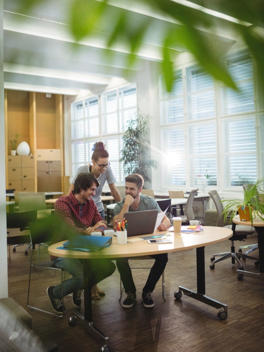 our approach business executives discussing