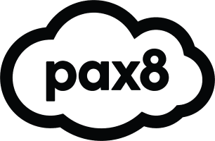 pax8 logo black