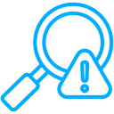 risk assessment and prioritization icon