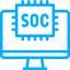 security operations center soc edrxdrsiem icon
