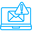 email threat filtering and analysis icon