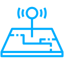 wireless optimization and coverage mapping icon