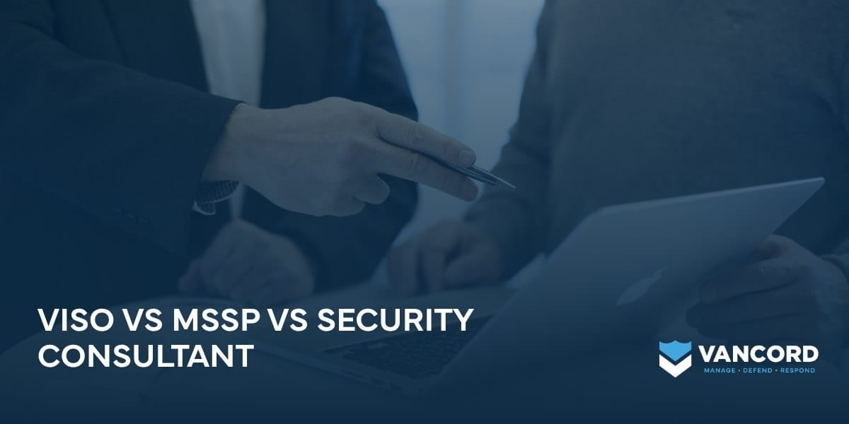 viso vs mssp vs security consultant