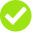 green checkmark icon
