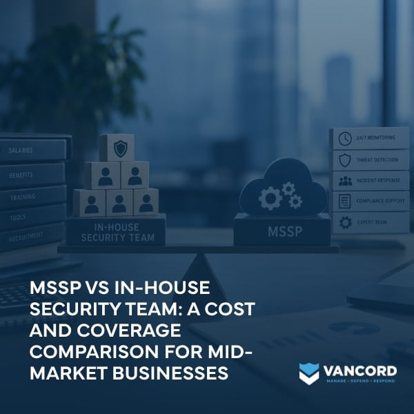 mssp vs in house security team a cost and coverage comparison for mid market businesses featured image