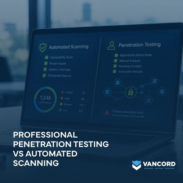 professional penetration testing vs automated scanning